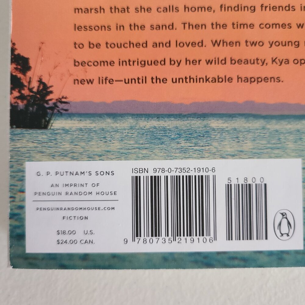 Where The Crawdads Sing Paperback Book By Delia Owens - Picture 3 of 7